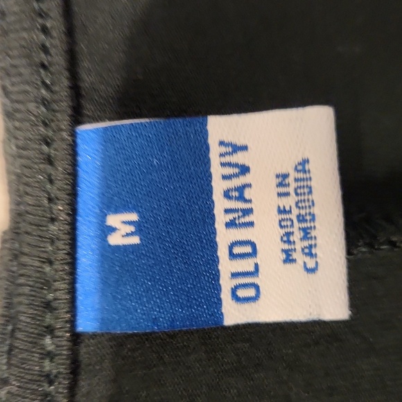 Old Navy Women's Dark Green Fit and Flare Twist Front Midi Dress (Size Medium) - Picture 6 of 7